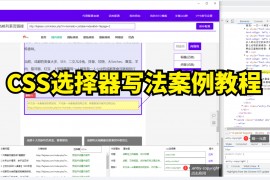 CSS选择器写法案例教程