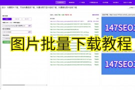 图片批量采集下载教程