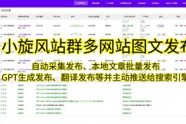 小旋风采集规则图解视频大全最新版本